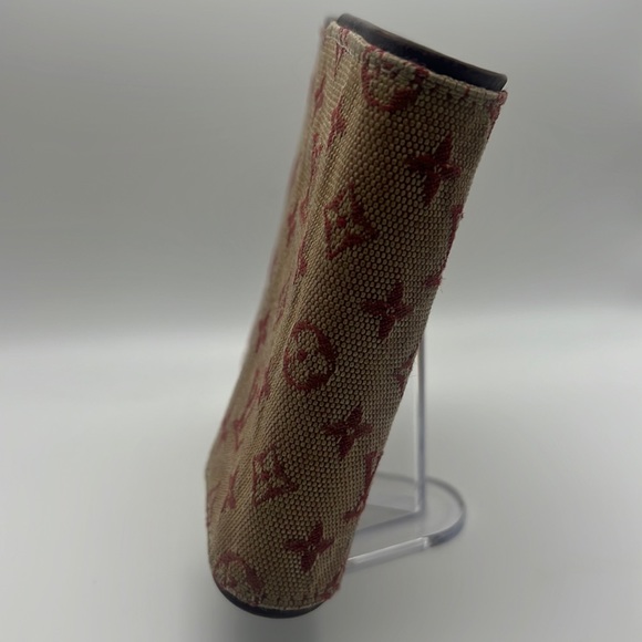 Louis Vuitton Pink Canvas Compact Bifold Wallet - Picture 4 of 14